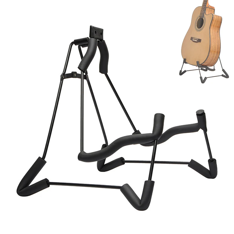 Portable Aluminum Alloy Folding Guitar Stand Concise Style Soft Sponge Steel Frame Holder for Acoustic Classic Guitars
Portable Aluminum Alloy Folding Guitar Stand Concise Style Soft Sponge Steel Frame Holder for Acoustic Classic Guitars