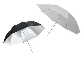 2PCS White+Black 33inch 83cm Diffuser Translucent Photo Studio Flash Soft Umbrella + Light Photography Reflective umbrella
2PCS White+Black 33inch 83cm Diffuser Translucent Photo Studio Flash Soft Umbrella + Light Photography Reflective umbrella