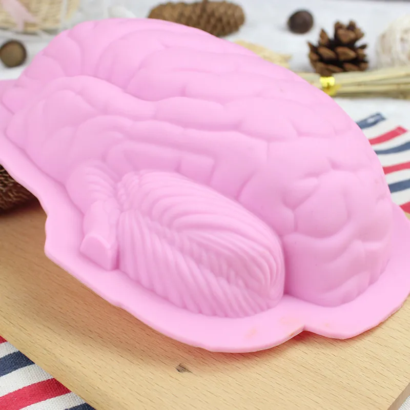 Creative DIY Brain Shape Silicone Cake Mold Cookie Desserts Bakeware Baking Dish Chocolate Mould Cake Decor Kitchen Accessories
Creative DIY Brain Shape Silicone Cake Mold Cookie Desserts Bakeware Baking Dish Chocolate Mould Cake Decor Kitchen Accessories