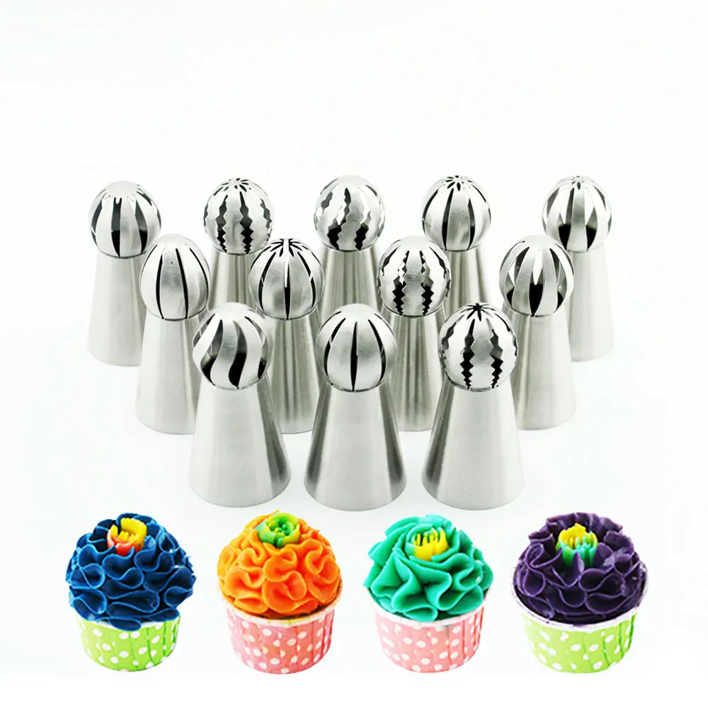 1Pcs Russian Flower Cake Decorating Icing Piping Nozzles Pastry Tips Baking Tools TOP Stainless Steel Nozzles Cakes Decoration
1Pcs Russian Flower Cake Decorating Icing Piping Nozzles Pastry Tips Baking Tools TOP Stainless Steel Nozzles Cakes Decoration
