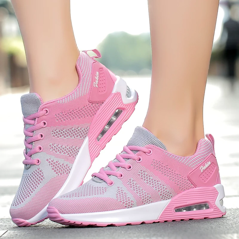Brand Sport Shoes Women Tennis Shoes Breathable Height Increasing Fitness Sneakers Female Tenis Shoes Walking Jogging Footwear
Brand Sport Shoes Women Tennis Shoes Breathable Height Increasing Fitness Sneakers Female Tenis Shoes Walking Jogging Footwear