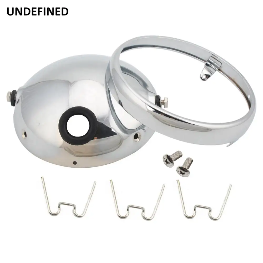 Motorcycle Round Headlight Cover Mount Housing Head Light Cover Kit Fit 7.5 Inch For Harley Honda Bad Boy CVO cafe racer
Motorcycle Round Headlight Cover Mount Housing Head Light Cover Kit Fit 7.5 Inch For Harley Honda Bad Boy CVO cafe racer