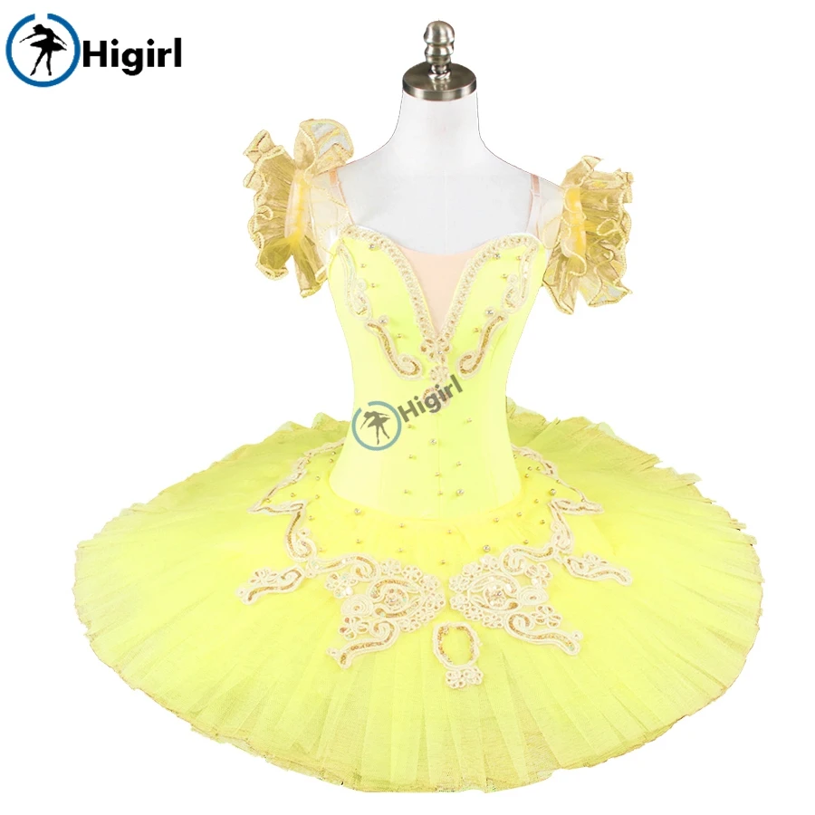 Yellow professional tutu for girls pancake performance tutu nutcracaker ballet tutu yellow BT8965D
Yellow professional tutu for girls pancake performance tutu nutcracaker ballet tutu yellow BT8965D