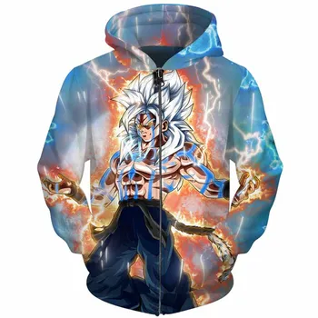 Cloudstyle 3D Anime Men Hoodie Zip Up Dragon Ball Super Movie 2020 Goku 3D Cartoon Print Streetwear Jacket Outwear Plus Size 5XL
Cloudstyle 3D Anime Men Hoodie Zip Up Dragon Ball Super Movie 2020 Goku 3D Cartoon Print Streetwear Jacket Outwear Plus Size 5XL