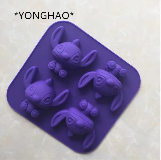YONGHAO Cartoon Stiart Stitch Star Baby Silicone Cake Mold Chocolate Mold Diy Handmade Soap Mold
YONGHAO Cartoon Stiart Stitch Star Baby Silicone Cake Mold Chocolate Mold Diy Handmade Soap Mold