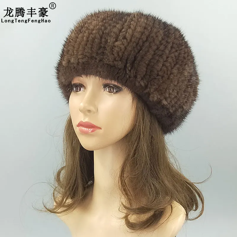 Knitted Hats Mink Fur Cap Women's Winter Hats Natural Real Fur Cap New Brand Fur Knitted Cap Women Hat Genuine Mink Fur beanies
Knitted Hats Mink Fur Cap Women's Winter Hats Natural Real Fur Cap New Brand Fur Knitted Cap Women Hat Genuine Mink Fur beanies