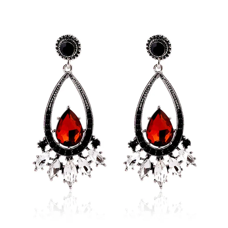 2019 Real E171 Manufacturers Selling In Europe And The Popular South Korean Fashion Retro Exaggerated Crystal Gem Drop Earrings
2019 Real E171 Manufacturers Selling In Europe And The Popular South Korean Fashion Retro Exaggerated Crystal Gem Drop Earrings