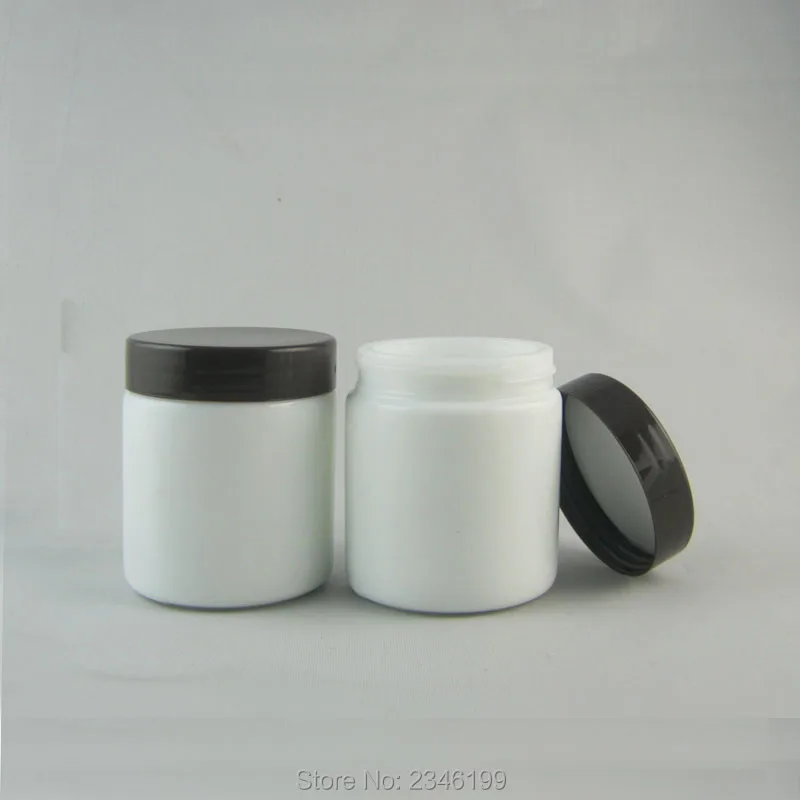 High Grade Empty Glass Cosmetic Jar, DIY White 100G 50G 30G 15G 10pcs Elegant Cream Box with Black Plastic Cap, Makeup Tool
High Grade Empty Glass Cosmetic Jar, DIY White 100G 50G 30G 15G 10pcs Elegant Cream Box with Black Plastic Cap, Makeup Tool