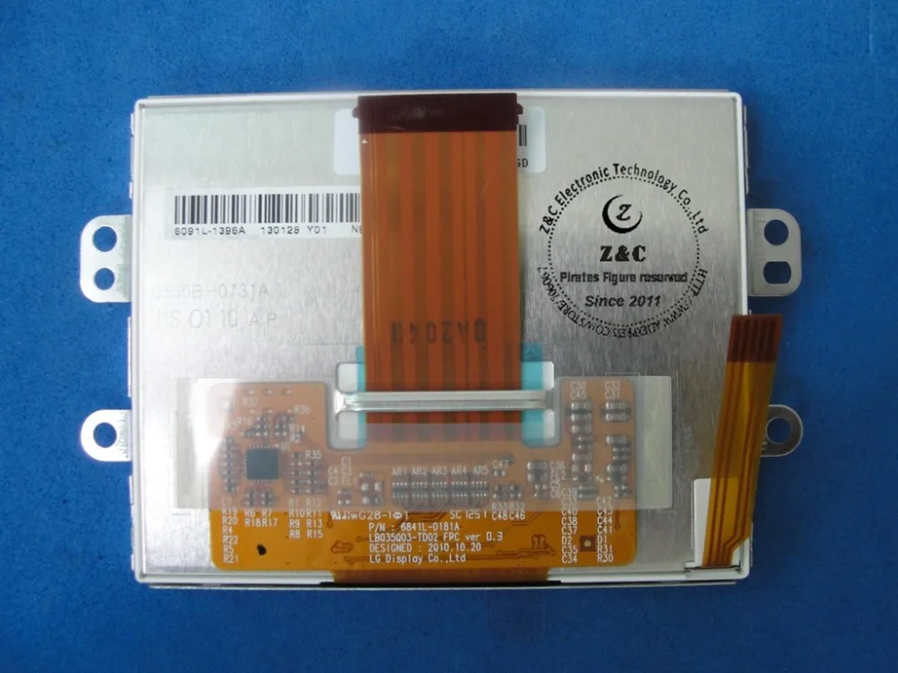 LB035Q03-TD02 LB035Q03 TD02 LB035Q03(TD)(02) Original A+ Grade 3.5" inch 320*240 LCD screen display panel for LG
LB035Q03-TD02 LB035Q03 TD02 LB035Q03(TD)(02) Original A+ Grade 3.5" inch 320*240 LCD screen display panel for LG