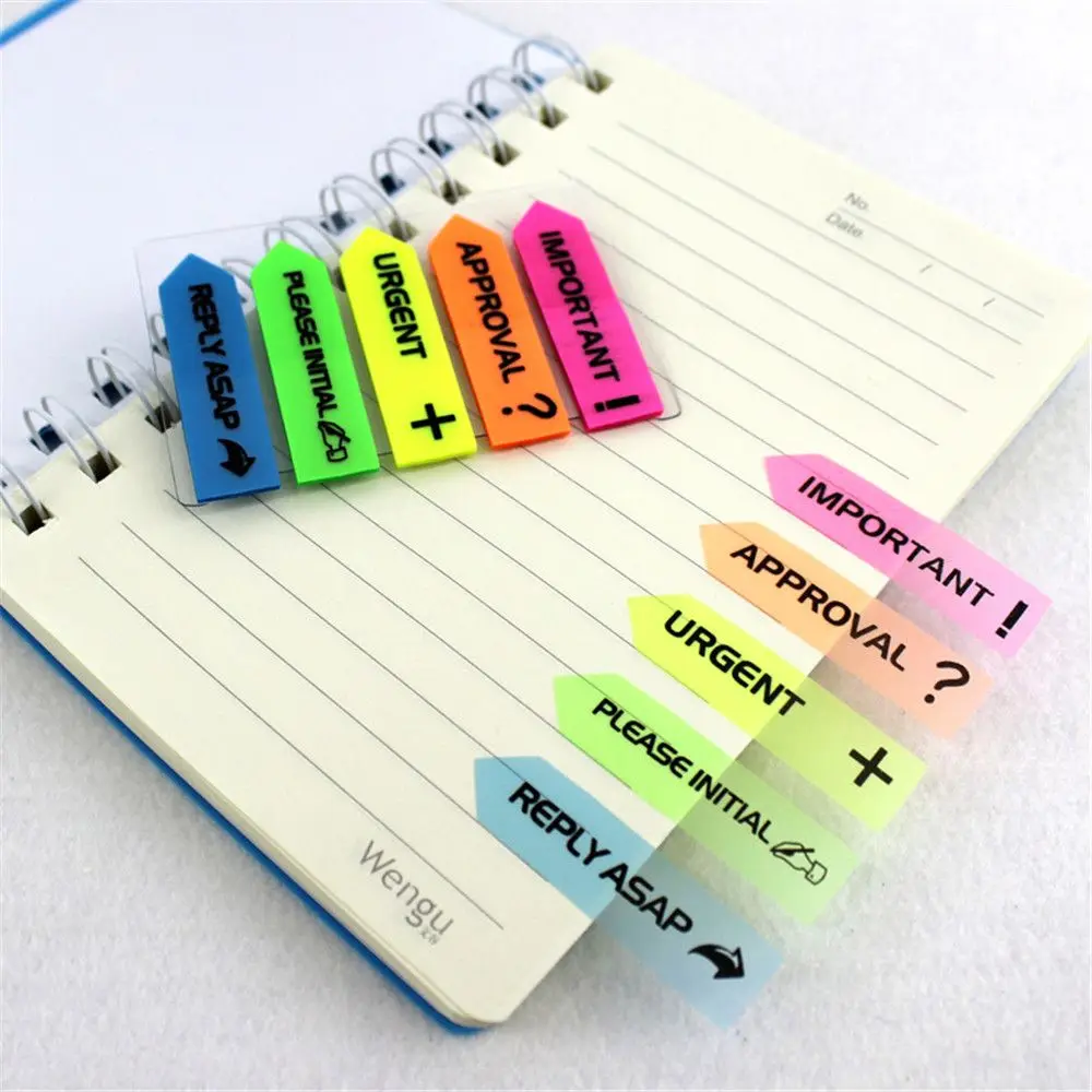 

Fluorescence Color Memo Pad Sticky Notes Paper Sticker Notepad Kawaii Stationery Scrapbooking Stickers Message Writing Note