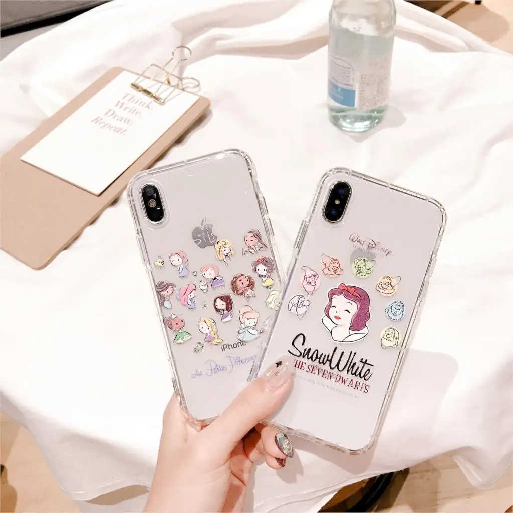 Air Cushion Phone Case for iPhone 6s 6 Plus Soft TPU Back Cover for iPhone X XS 8 7 Plus Case Snow White Princess Pattern
Air Cushion Phone Case for iPhone 6s 6 Plus Soft TPU Back Cover for iPhone X XS 8 7 Plus Case Snow White Princess Pattern