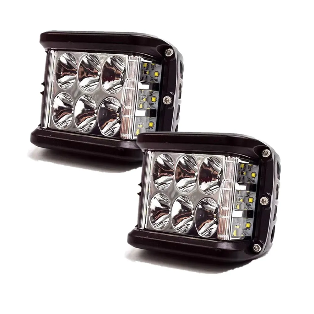 2 x Flashing Blue Red 45W Side Shot Pod Cubes Led Work Light Off Road LED light Driving UTV RZR Truck For Jeep Hummer Offroad
2 x Flashing Blue Red 45W Side Shot Pod Cubes Led Work Light Off Road LED light Driving UTV RZR Truck For Jeep Hummer Offroad