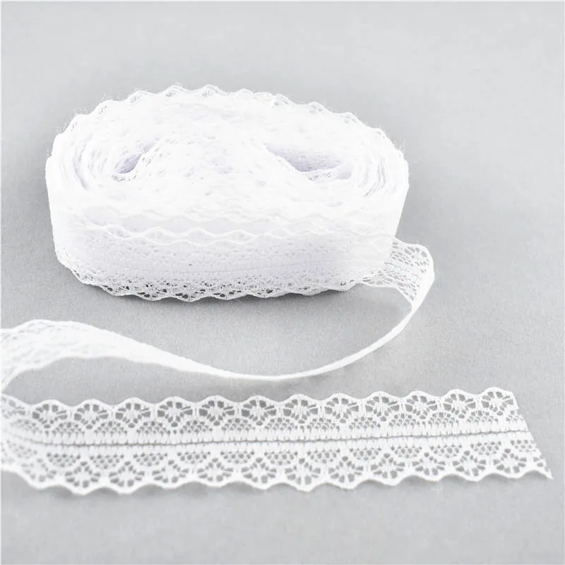 10 yards/Lot White african lace fabric Embroidered Net Lace Trim Ribbon Wedding Birthday/Christmas/Bow Decorations lace ribbon
10 yards/Lot White african lace fabric Embroidered Net Lace Trim Ribbon Wedding Birthday/Christmas/Bow Decorations lace ribbon