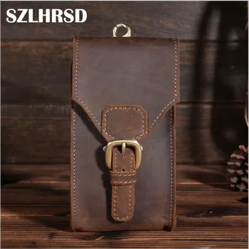 Genuine Leather Mobile Phone Cover Case Pocket Hip Belt Pack Waist Bag Father Gift for Vernee X1 V2 M5 M6 Mix 2 Mars Thor E Plus
Genuine Leather Mobile Phone Cover Case Pocket Hip Belt Pack Waist Bag Father Gift for Vernee X1 V2 M5 M6 Mix 2 Mars Thor E Plus