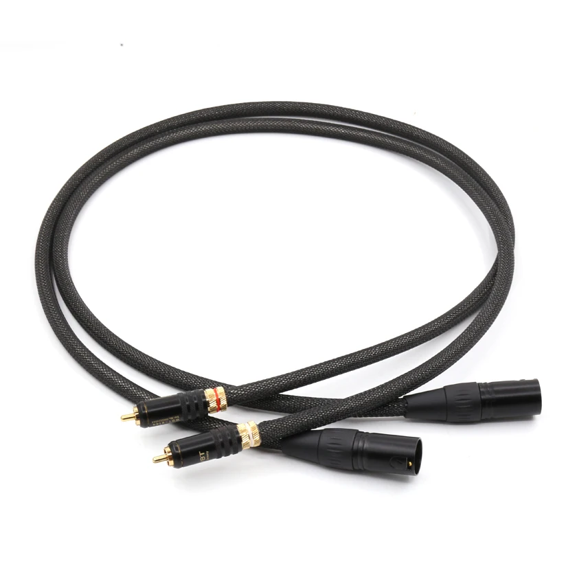 Pair QED Signature Silver Plated interconnet cable with WBT-0144 RCA Plug to XLR male connector plug
Pair QED Signature Silver Plated interconnet cable with WBT-0144 RCA Plug to XLR male connector plug