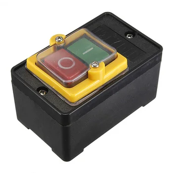On Off Water Proof Push Button Switch 10A 250V 380V Waterproof PushButton for Cutting Machine Bench drill Switch Plastic Motor
On Off Water Proof Push Button Switch 10A 250V 380V Waterproof PushButton for Cutting Machine Bench drill Switch Plastic Motor