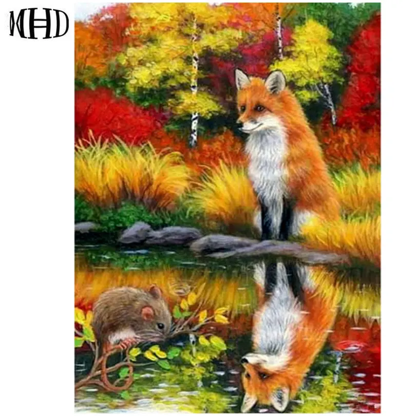 Top Selling Fox Landscape Icon diy 5d Diamond Painting Full & Square Round Rhinestone Crystal 3D Sticker Sew Thread Artwork Fox
Top Selling Fox Landscape Icon diy 5d Diamond Painting Full & Square Round Rhinestone Crystal 3D Sticker Sew Thread Artwork Fox
