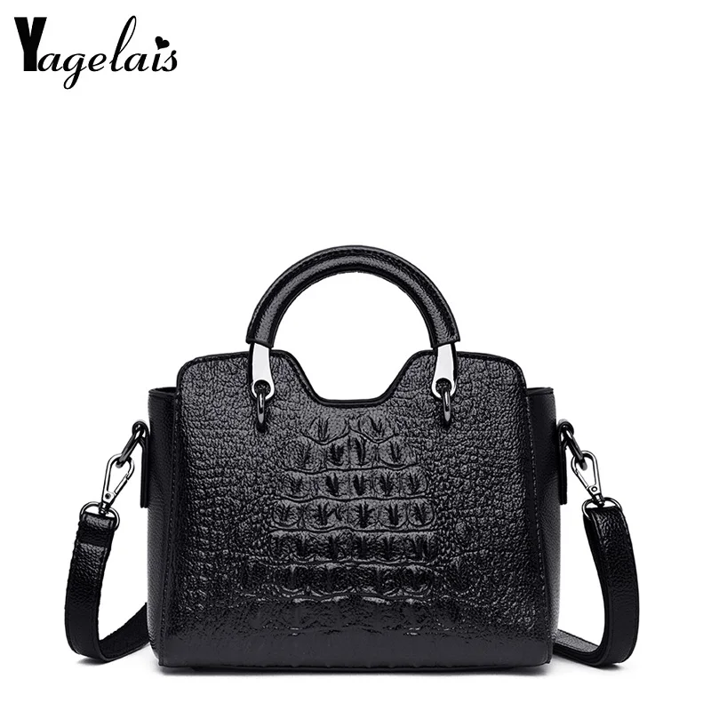 Фото Fashion PU Leather Women Bag Small Soft Panelled Color Brand Shoulder Handbag Portable Ladies Chain Messenger Bags | Багаж и сумки
