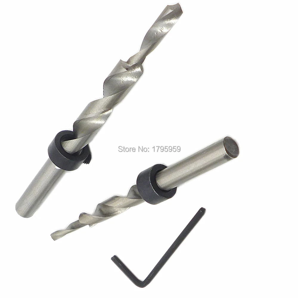 2pcs/Set 8mm 10mm Pocket Hole Replacement HSS Twist Step Drill Bit With Stop Collar & Hex Wrench For Kreg KJD Manual-Pocket Hole
2pcs/Set 8mm 10mm Pocket Hole Replacement HSS Twist Step Drill Bit With Stop Collar & Hex Wrench For Kreg KJD Manual-Pocket Hole