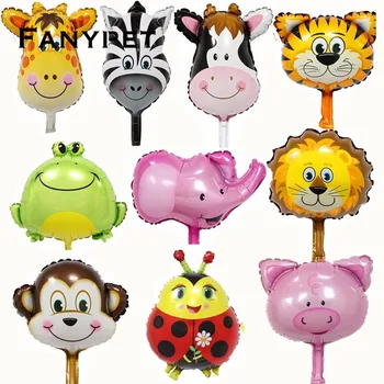 50pcs birthday party supplies mini animal head foil balloons monkey pig bee monkey unicorn head balloons children toys
50pcs birthday party supplies mini animal head foil balloons monkey pig bee monkey unicorn head balloons children toys