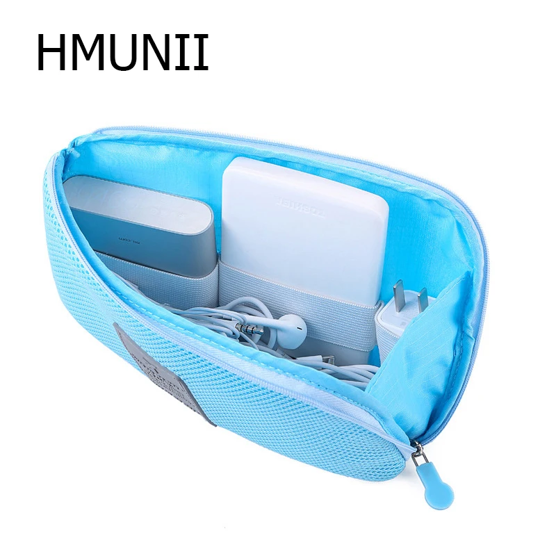 Портативная нейлоновая сумка для хранения HMUNII дорожная деловая цифровая посылка
