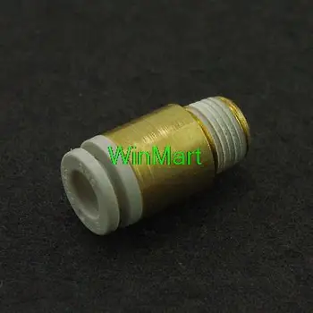 5 pieces One Touch Hex Socket Male Connector 12mm 3/4" thread Replace SMC KQ2S12-06S
5 pieces One Touch Hex Socket Male Connector 12mm 3/4" thread Replace SMC KQ2S12-06S