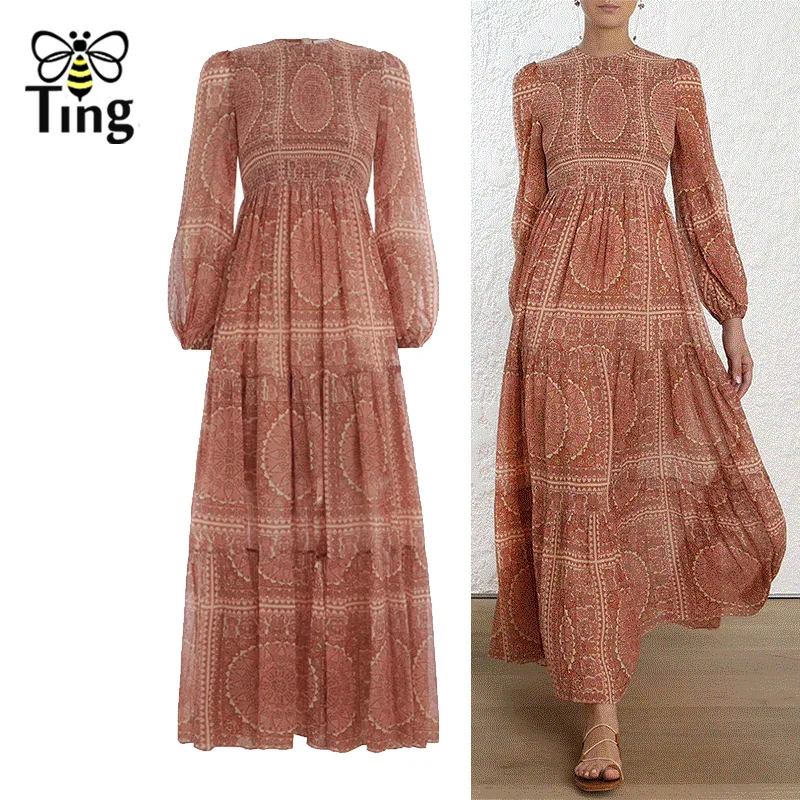 Tingfly 2019 New Desinger Runway Full Sleeve Summer Maxi Dress Casual Floral Long Dress Bohemian Sundress Women Vestidos Fashion
Tingfly 2019 New Desinger Runway Full Sleeve Summer Maxi Dress Casual Floral Long Dress Bohemian Sundress Women Vestidos Fashion