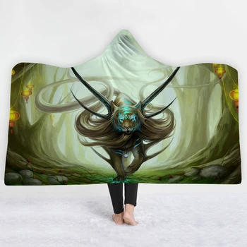 Beast Blackish green Blanket with hat comfortable soft keep warm Blanket animal good quality Simple and elegant style Blanket
Beast Blackish green Blanket with hat comfortable soft keep warm Blanket animal good quality Simple and elegant style Blanket