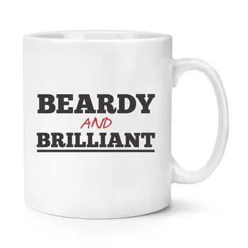 Beardy and Brilliant Mug Beardy Men Beard Lover Husband Beards Hipster Boyfriend Friend Brother Dad Father's Day Gift
Beardy and Brilliant Mug Beardy Men Beard Lover Husband Beards Hipster Boyfriend Friend Brother Dad Father's Day Gift