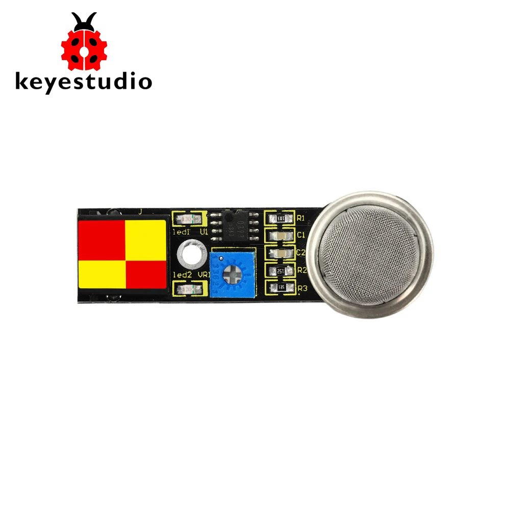 

Keyestudio EASY Plug MQ-135 Air Quality Sensor Gas Detection Module for Arduino STEAM