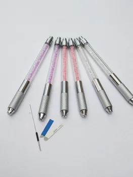 Freeshipping 6Pcs/Lot High Quality 110mm Crystal Permanent Makeup 3D Emboroidery Eyebrow Tattoo Manual Pen
Freeshipping 6Pcs/Lot High Quality 110mm Crystal Permanent Makeup 3D Emboroidery Eyebrow Tattoo Manual Pen
