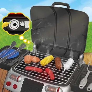 19 Pcs Simulation Utensils Cooking Pretend Toys Kids Electric BBQ Grill Playset Set Children Mini Kitchen Cookware Play Toys
19 Pcs Simulation Utensils Cooking Pretend Toys Kids Electric BBQ Grill Playset Set Children Mini Kitchen Cookware Play Toys
