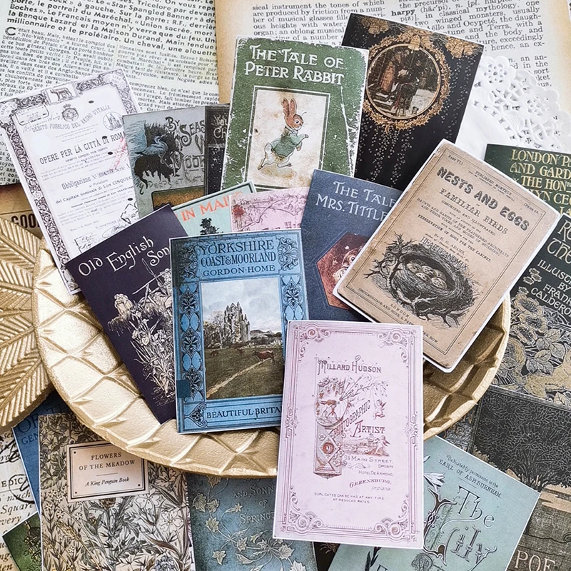 Old Book Cover Material Paper Junk Journal Planner Craft Paper Scrapbooking Vintage Decorative Stickers DIY Craft Photo Albums
Old Book Cover Material Paper Junk Journal Planner Craft Paper Scrapbooking Vintage Decorative Stickers DIY Craft Photo Albums