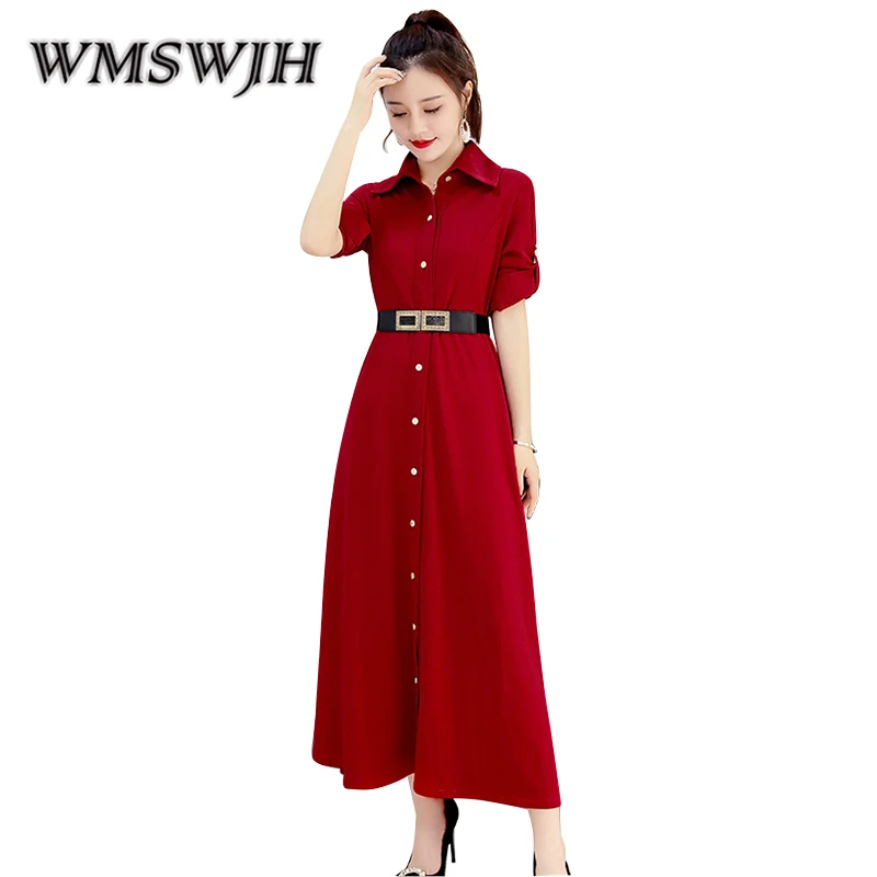 2019 New Spring Autumn Fashion Women Dresses Blouse Style Plus Size Long Sleeve Turn-down Collar Slim Fabric Office Work Dress
2019 New Spring Autumn Fashion Women Dresses Blouse Style Plus Size Long Sleeve Turn-down Collar Slim Fabric Office Work Dress
