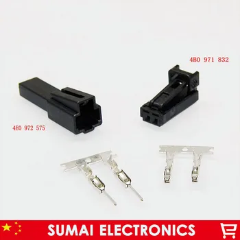 2 Pin 4B0 971 832/4E0 972 575 Auto car license plate light, foot/door Lamp plug connector for VW,Audi etc.
2 Pin 4B0 971 832/4E0 972 575 Auto car license plate light, foot/door Lamp plug connector for VW,Audi etc.