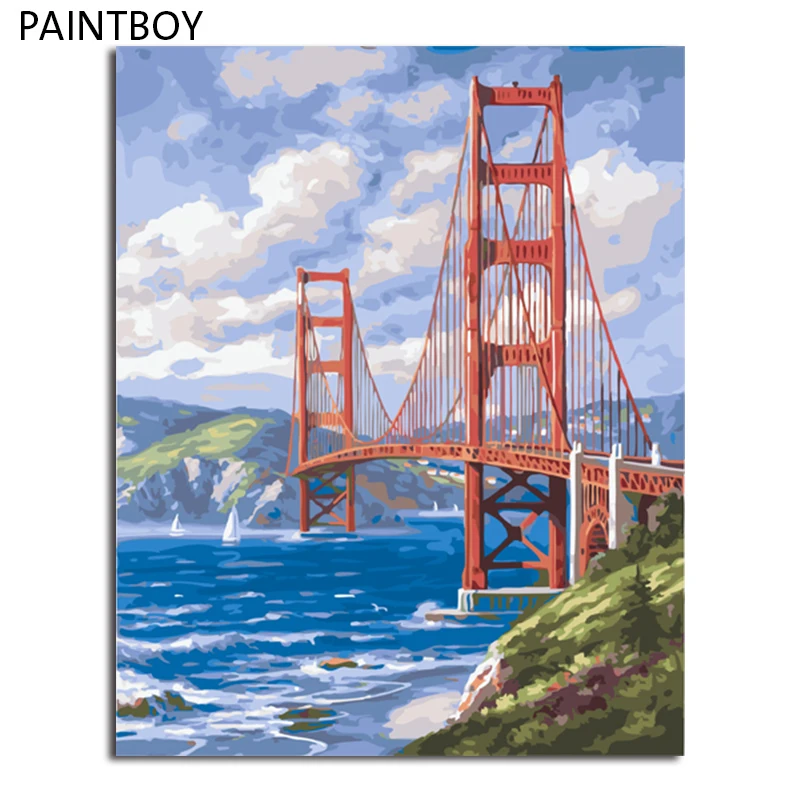 PAINTBOY Framed Seascape DIY Painting By Numbers Wall Art DIY Oil Painting Coloring By Numbers Home Decor For Living Room Wall
PAINTBOY Framed Seascape DIY Painting By Numbers Wall Art DIY Oil Painting Coloring By Numbers Home Decor For Living Room Wall