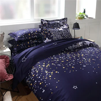 decorUhome 3PCS Bedding Set Starry sky Moon & Stars Cartoon quilt bedroom deep blue Children's room zipper
decorUhome 3PCS Bedding Set Starry sky Moon & Stars Cartoon quilt bedroom deep blue Children's room zipper