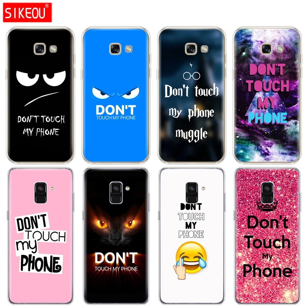 Silicone phone case cover for Samsung Galaxy A8 2018 A3 A310 A5 A510 A7 2016 2017 Do Not dont Touch My Phone
Silicone phone case cover for Samsung Galaxy A8 2018 A3 A310 A5 A510 A7 2016 2017 Do Not dont Touch My Phone