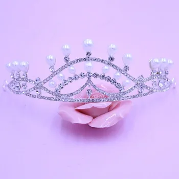 Wedding Bridal Prom Shining Rhinestones Crown Tiara Crystal Pearl birthday party headwear gril hair accessories 3pcs/lot MYQC005
Wedding Bridal Prom Shining Rhinestones Crown Tiara Crystal Pearl birthday party headwear gril hair accessories 3pcs/lot MYQC005