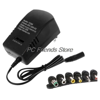 AC DC Universal Adapter Converter 3 4.5 6 7.5 9 12V US Power Charger 2.5A 30W-PC Friend
AC DC Universal Adapter Converter 3 4.5 6 7.5 9 12V US Power Charger 2.5A 30W-PC Friend