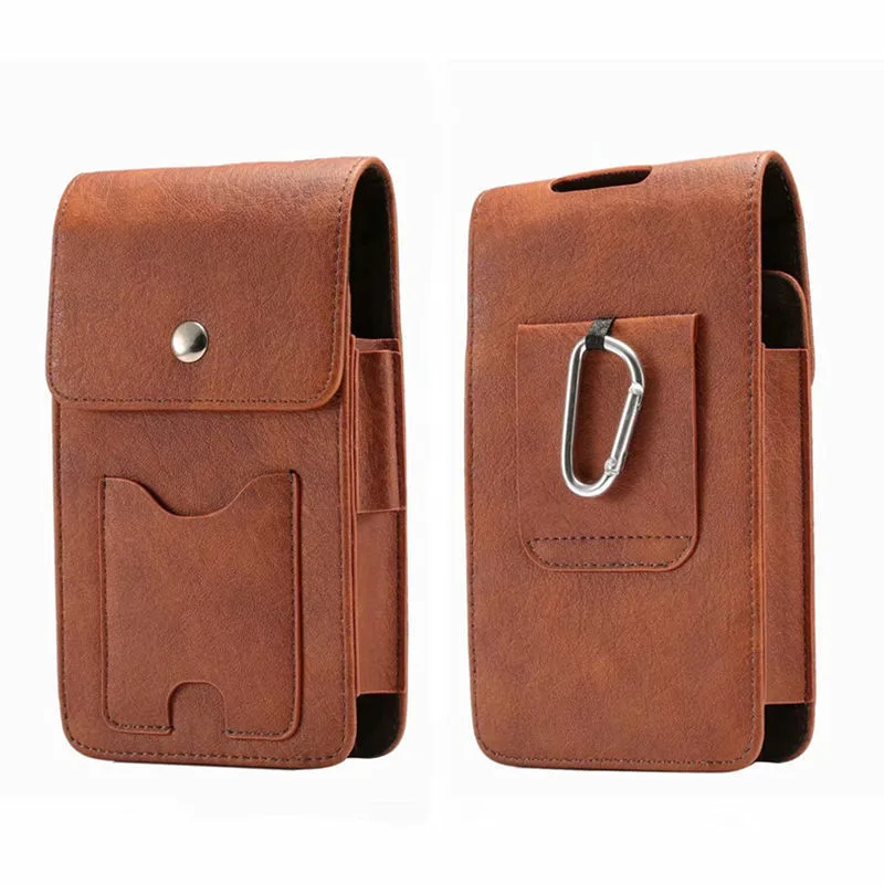 YIANG Vintage 6.3 inch Dual Pouches Waist Belt Bag Fanny Pack Waist Pack PU Leather Belt Clip Mobile Phone Bags with Card Holder
YIANG Vintage 6.3 inch Dual Pouches Waist Belt Bag Fanny Pack Waist Pack PU Leather Belt Clip Mobile Phone Bags with Card Holder