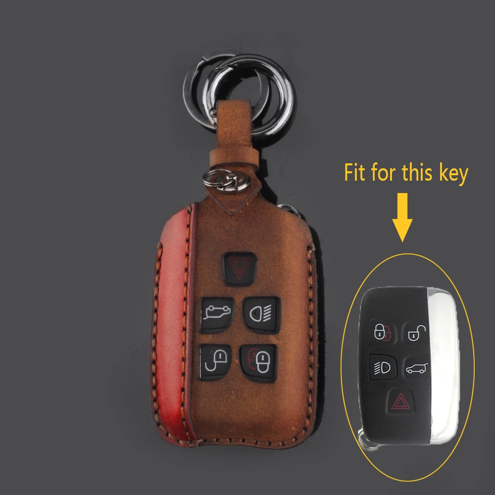 KEYYOU Leather Car Remote Key Fob Cover Case for Land Rover RANGE ROVER SPORT Evoque Freelander 1 2 Found 2 3 4 A8 Jaguar XF
KEYYOU Leather Car Remote Key Fob Cover Case for Land Rover RANGE ROVER SPORT Evoque Freelander 1 2 Found 2 3 4 A8 Jaguar XF
