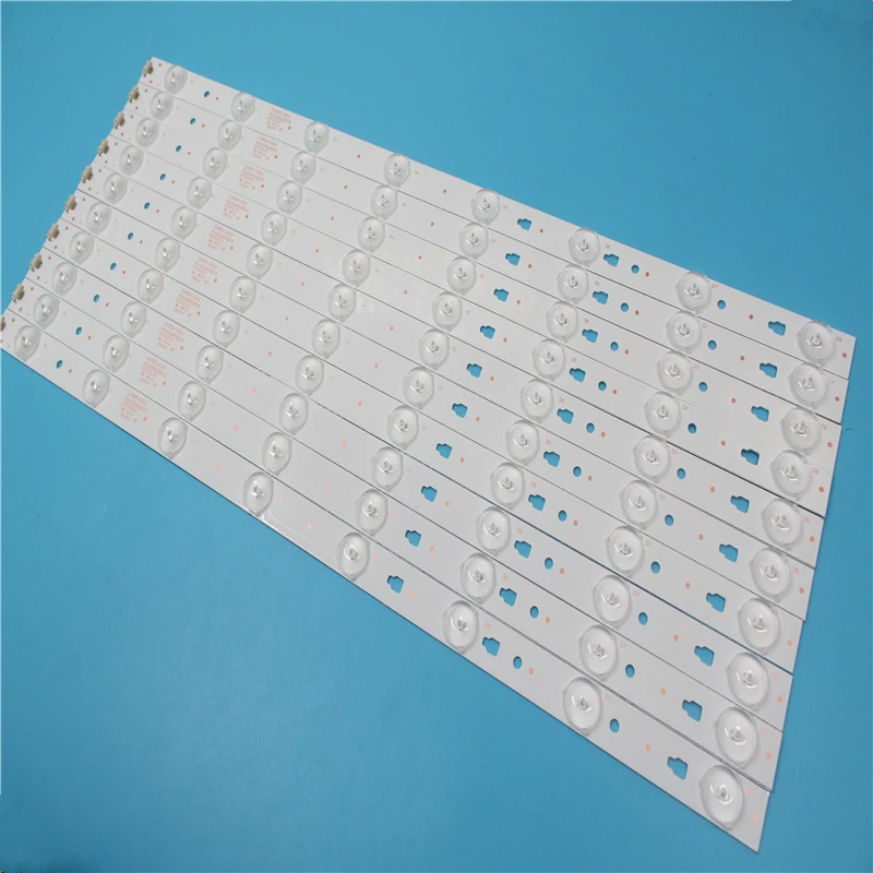 10Pieces LED Backlight strip 8lamp For Hai er LE48G520N LS48H310G Light Bar LE48D8-03(D) 30348008220 screen LSC480HN10
10Pieces LED Backlight strip 8lamp For Hai er LE48G520N LS48H310G Light Bar LE48D8-03(D) 30348008220 screen LSC480HN10