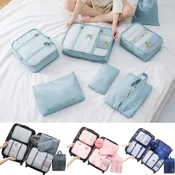 7pcs Waterproof Packing Compression Clothes Storage Bag Travel Insert Case Set Store
7pcs Waterproof Packing Compression Clothes Storage Bag Travel Insert Case Set Store