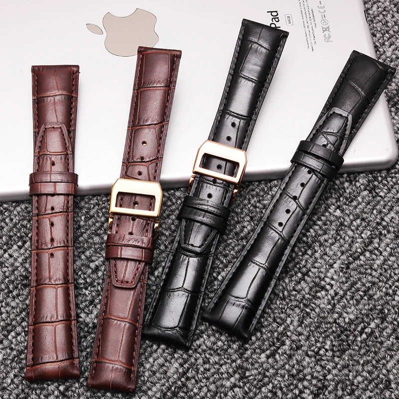 TKN Genuine leather watchband 20mm 21mm 22mm wristband with buckle male bracelet for IWC replacement Watch belt
TKN Genuine leather watchband 20mm 21mm 22mm wristband with buckle male bracelet for IWC replacement Watch belt