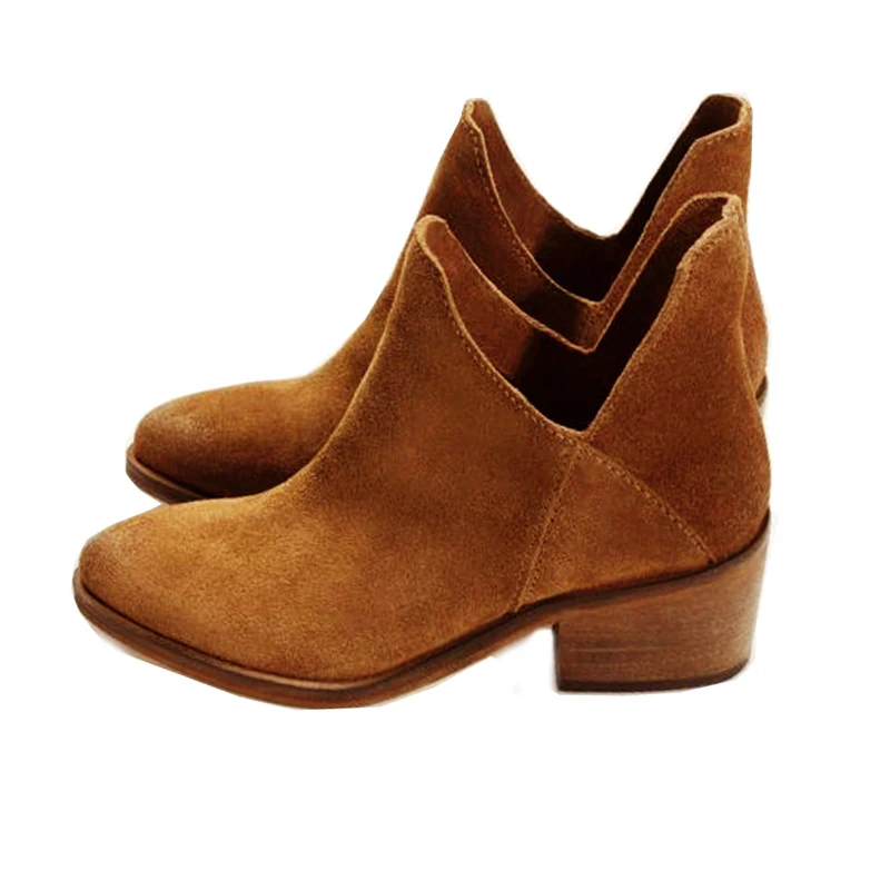 Women Spring Autumn Thick Mid Heel Genuine Leather Vintage Big Plus Size 2019 New Arrival Retro Ankle Boots Size 34-40 SXQ0902
Women Spring Autumn Thick Mid Heel Genuine Leather Vintage Big Plus Size 2019 New Arrival Retro Ankle Boots Size 34-40 SXQ0902