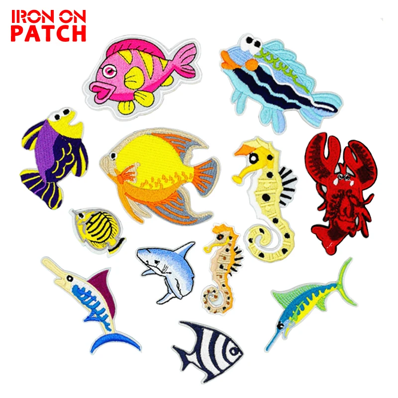 Lobster Patch Fish Dolphin Marine Sea Animals Sea Star Crab Patch Embroidered Cartoon Patch Iron On Motif Applique
Lobster Patch Fish Dolphin Marine Sea Animals Sea Star Crab Patch Embroidered Cartoon Patch Iron On Motif Applique