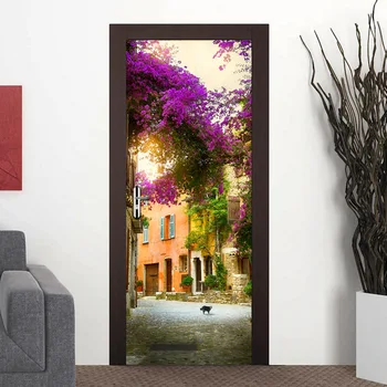 Beautiful French Town Door Stickers Renovation 3D Art Mural Vinyl Self-adhesive Decal Living room Bedroom Decorative Wallpaper
Beautiful French Town Door Stickers Renovation 3D Art Mural Vinyl Self-adhesive Decal Living room Bedroom Decorative Wallpaper