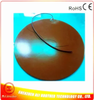 110v 1400w Diameter 660*1.5mm Flexible silicone rubber heater for 3D Printer adhesive 1 side 100k thermistor 1000mm lead wire
110v 1400w Diameter 660*1.5mm Flexible silicone rubber heater for 3D Printer adhesive 1 side 100k thermistor 1000mm lead wire