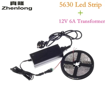 Supper Bright 5630 SMD LED Strip Light Waterproof Warm/Cold White Flexible 5M For Home ceiling Decoration With 6A transformer
Supper Bright 5630 SMD LED Strip Light Waterproof Warm/Cold White Flexible 5M For Home ceiling Decoration With 6A transformer